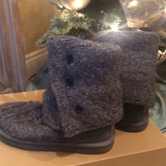UGG W Lattice Candy Boots - Picture 5 of 8